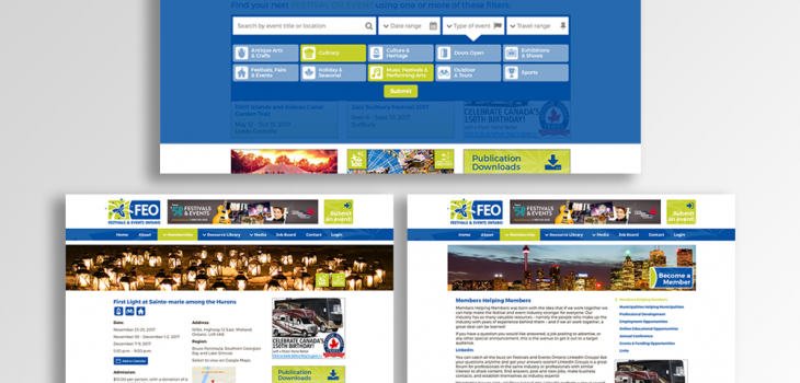 Festivals & Events Ontario Website