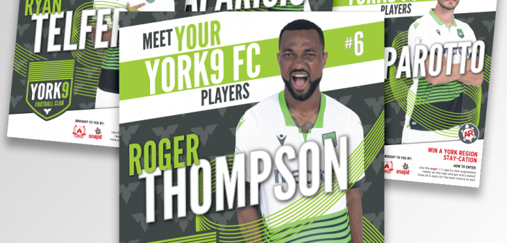York9 Football Club Contest posters